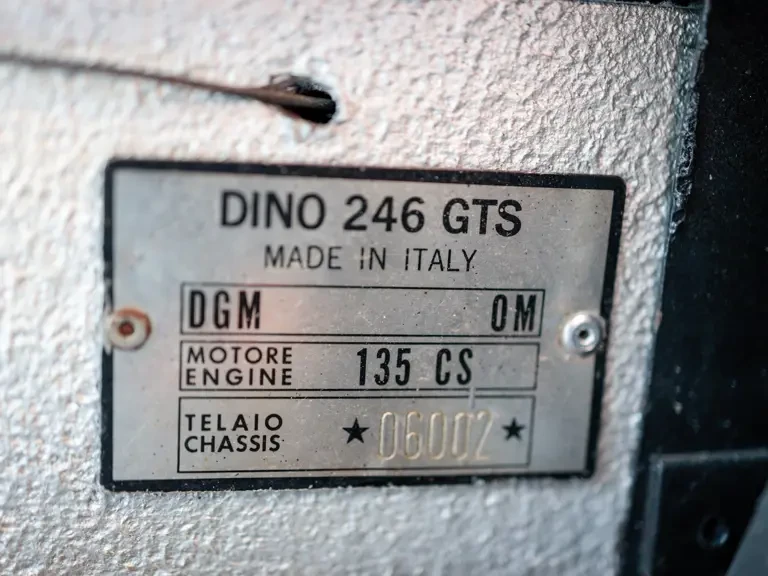 1973 Ferrari Dino 246 GTS - Image 31 of 31