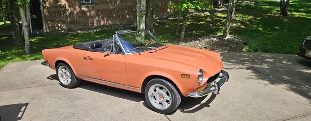 1973 Fiat 124 Spider Convertible