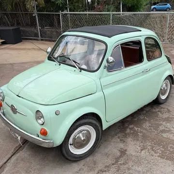 1973 Fiat 500 500C Pop Convertible 2D