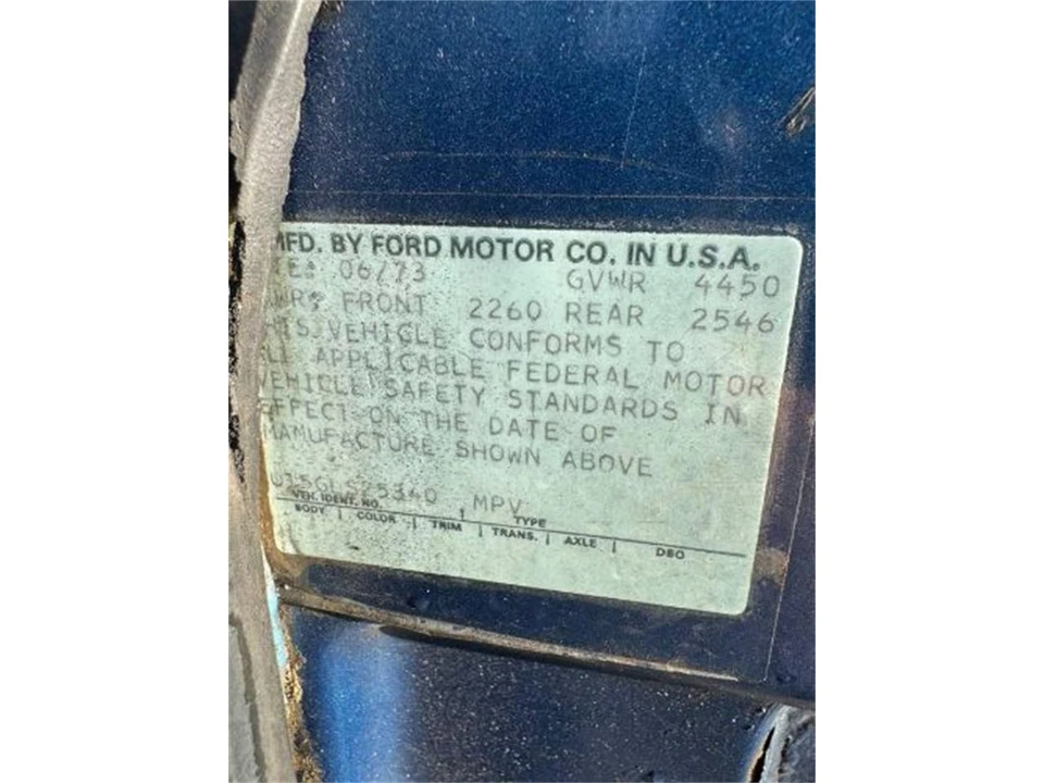 1973 Ford Bronco 1st Gen - Image 4 of 12