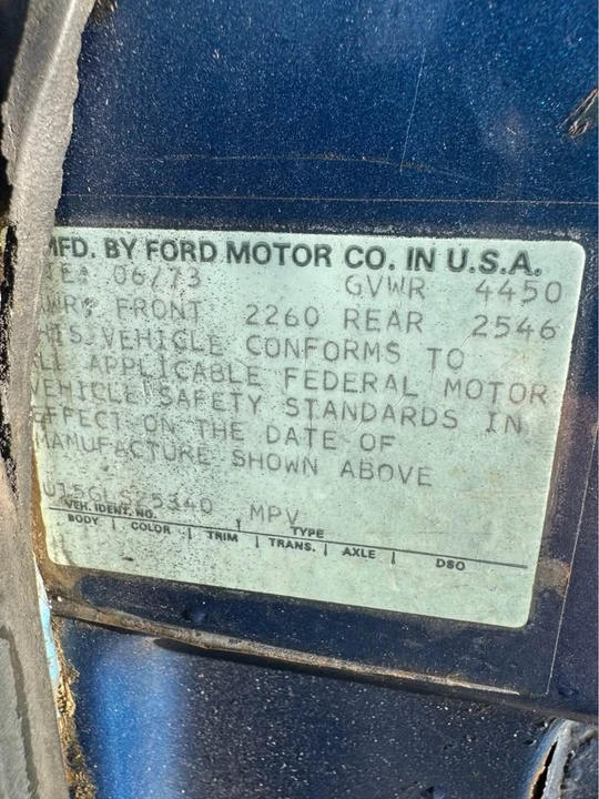 1973 Ford Bronco 1st Gen - Image 12 of 13