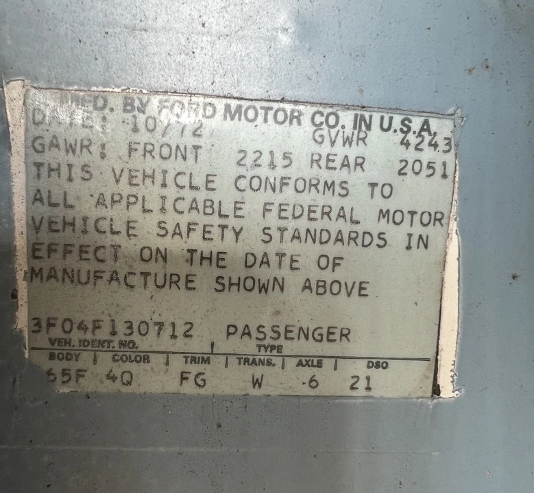 1973 Ford Mustang 1st Gen (1971-1973) - Image 21 of 21