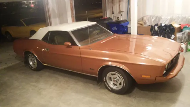 1973 Ford Mustang Convertible