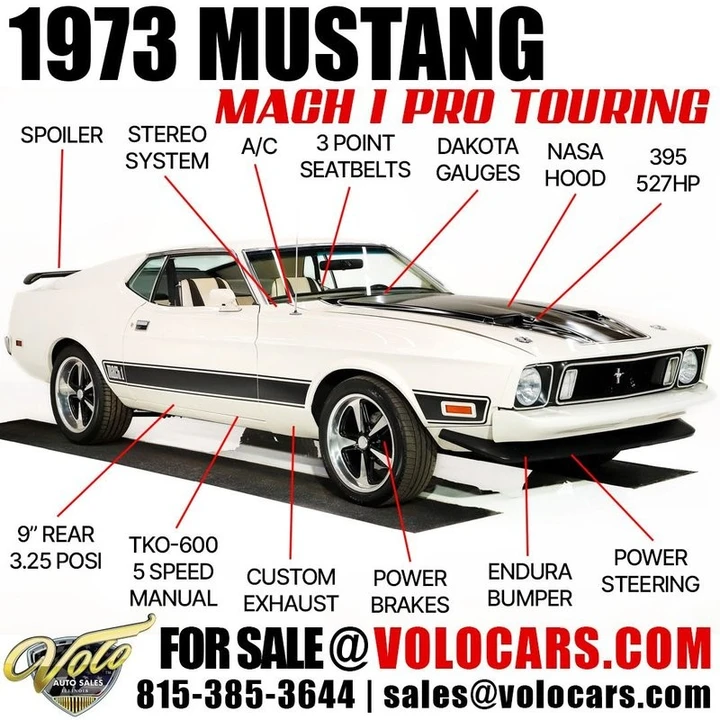 1973 Ford Mustang Mach 1 1st Gen (1971-1973) - Image 6 of 31