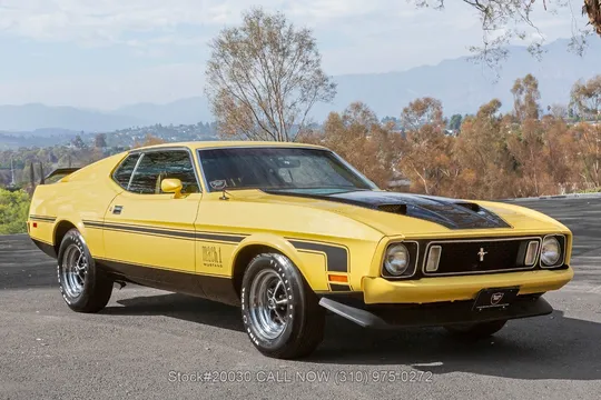 1973 Ford Mustang Mach 1 Q-Code SportsRoof 4-Speed
