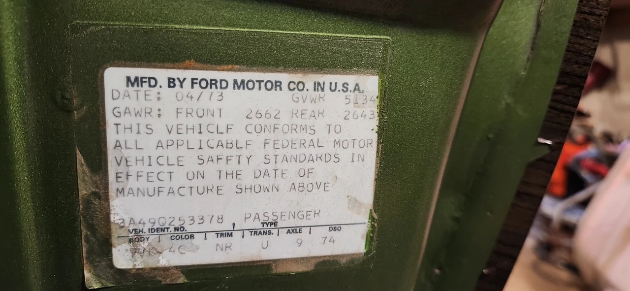 1973 Ford Ranchero 5th-7th Gen - Image 18 of 24