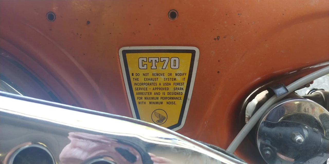 1973 Honda CT70 - Image 17 of 31