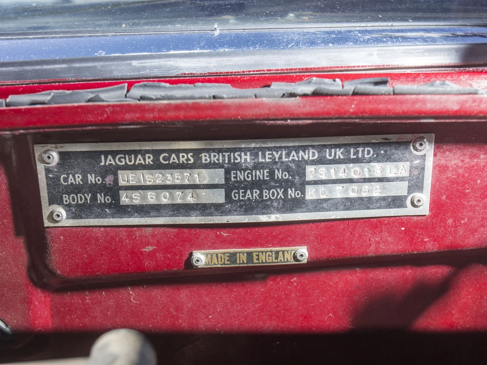 1973 Jaguar E-Type Series 3 V12 - Image 7 of 27
