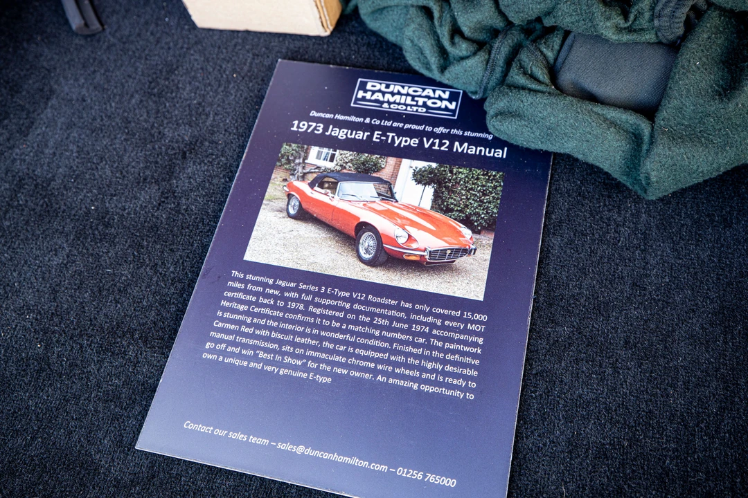 1973 Jaguar E-Type Series 3 V12 - Image 18 of 31