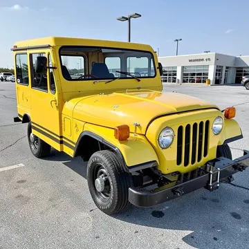 1973 Jeep Mail Delivery Dual Steering  1234 km