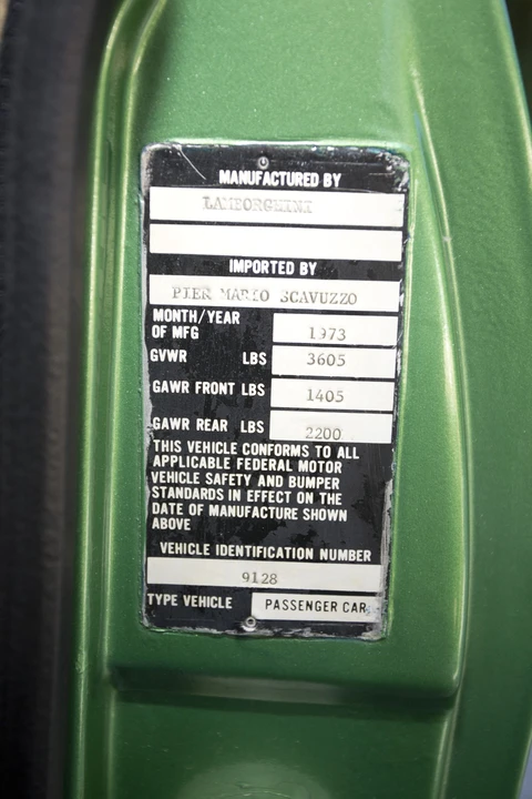 1973 Lamborghini Espada Series III - Image 10 of 10