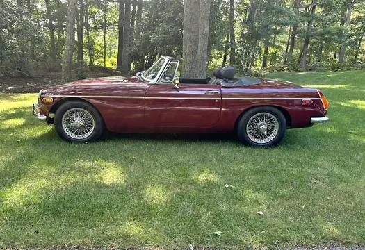 1973 MG MGB Chrome Bumper Roadster