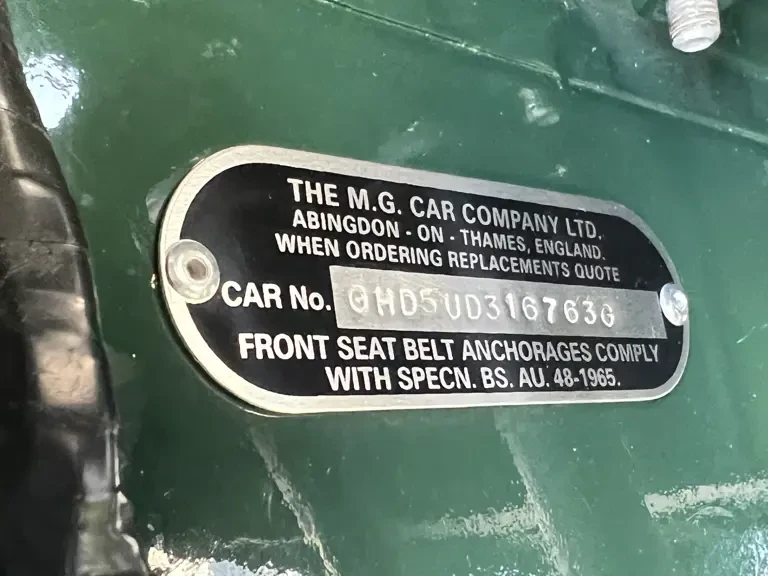 1973 MG MGB GT - Image 26 of 31
