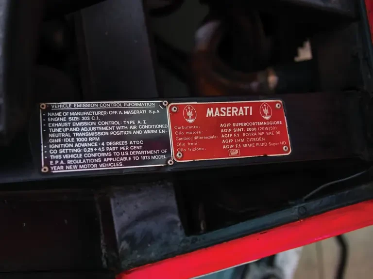1973 Maserati Bora - Image 16 of 24