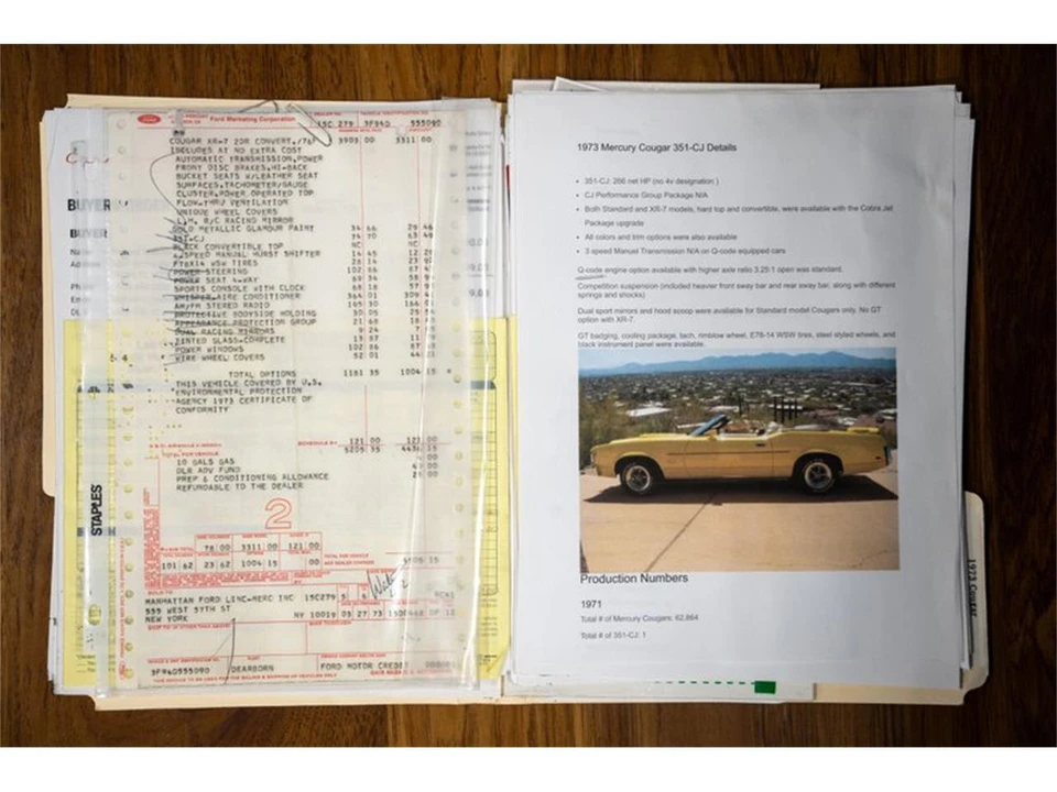 1973 Mercury Cougar 2nd Gen - Image 20 of 27