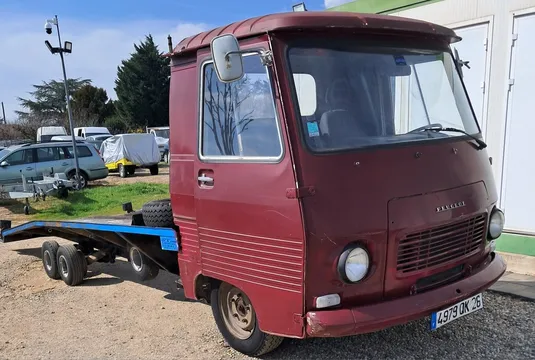 1973 Peugeot J7 Rhodes Industrie Porte Voiture