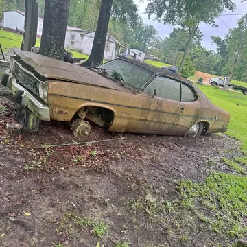 1973 Plymouth Gold Duster