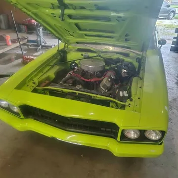 1973 Plymouth satilite · Green