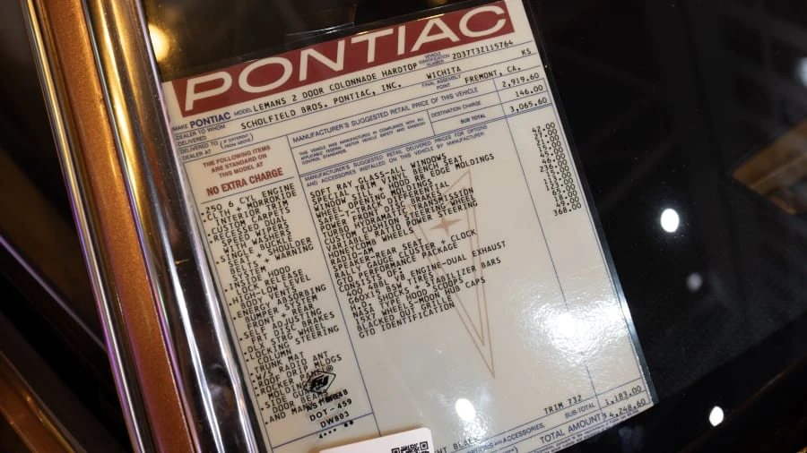 1973 Pontiac GTO 3rd Gen - Image 17 of 31