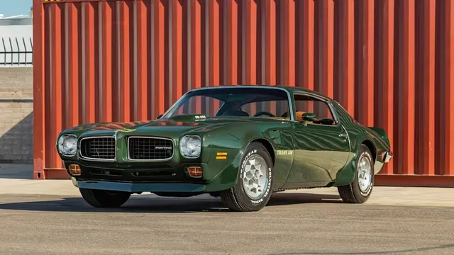 1973 Pontiac Trans Am Super Duty
