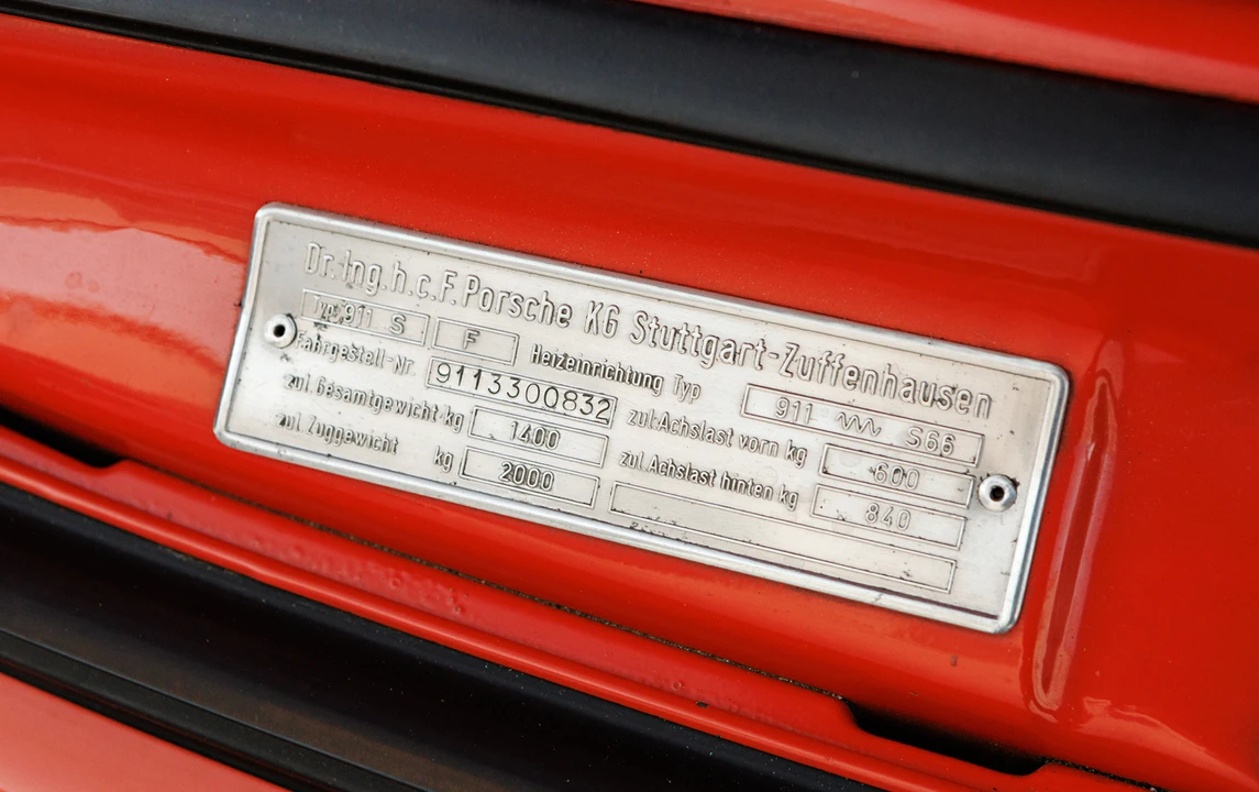 1973 Porsche 911 S F-Body LWB - Image 31 of 31