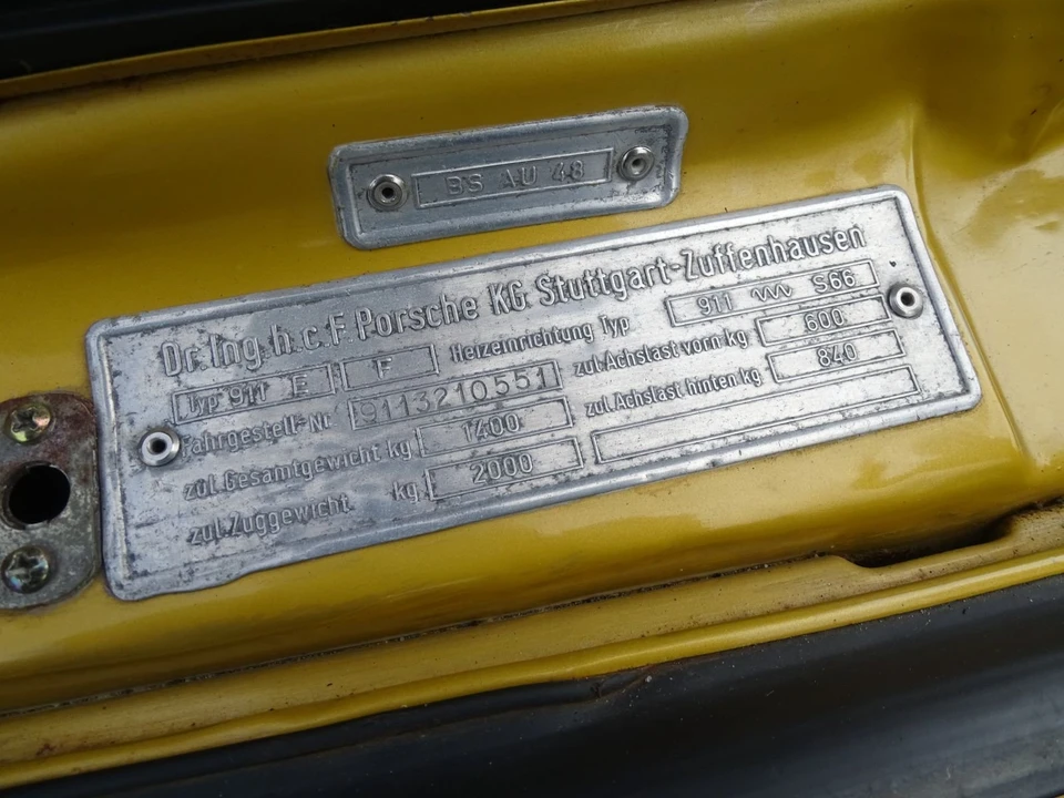 1973 Porsche 911 E F-Body LWB - Image 20 of 31