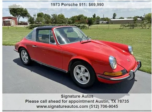 1973 Porsche 911 T Targa