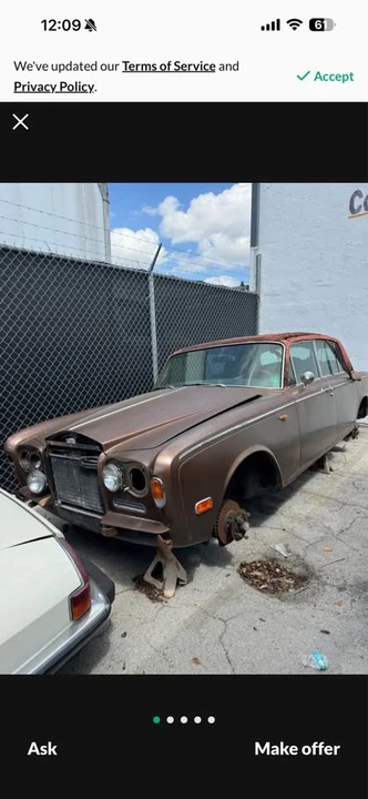 1973 Rolls-Royce Silver Shadow I - Image 6 of 11