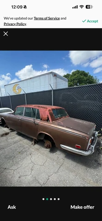 1973 Rolls-Royce Silver Shadow I - Image 7 of 11