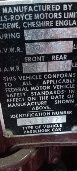1973 Rolls-Royce Silver Shadow I - Image 19 of 20