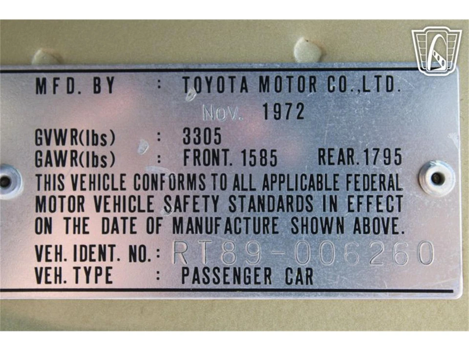 1973 Toyota Corona 4th Gen - Image 20 of 31