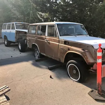 1973 Toyota Landcruiser FJ55 Sport Utility 4D