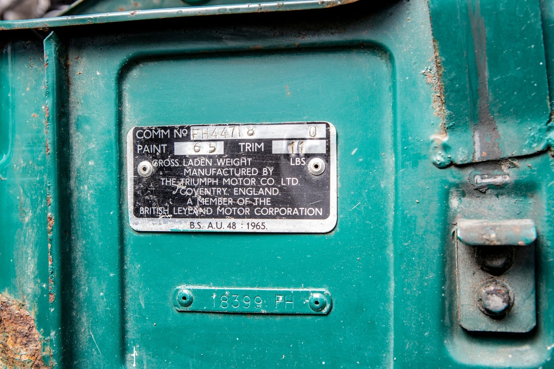 1973 Triumph Spitfire Mark IV - Image 7 of 21