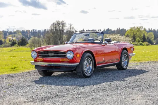 1973 Triumph TR6 Pimento Red 4 Speed