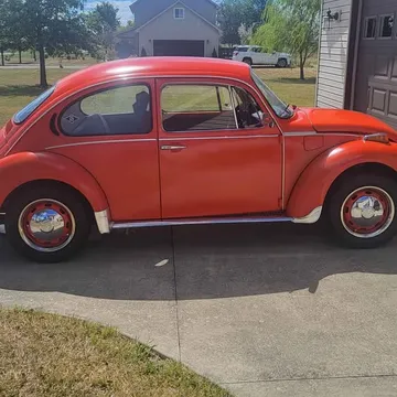 1973 Volkswagen Beetle Hard top