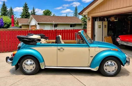 1973 Volkswagen Beetle Super Beetle Convertible