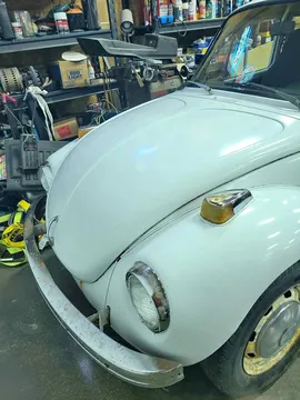 1973 Volkswagen Beetle #PinkBeetle Hatchback 2D