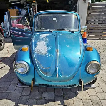 1973 Volkswagen Cabriolet Classic Convertible 2D