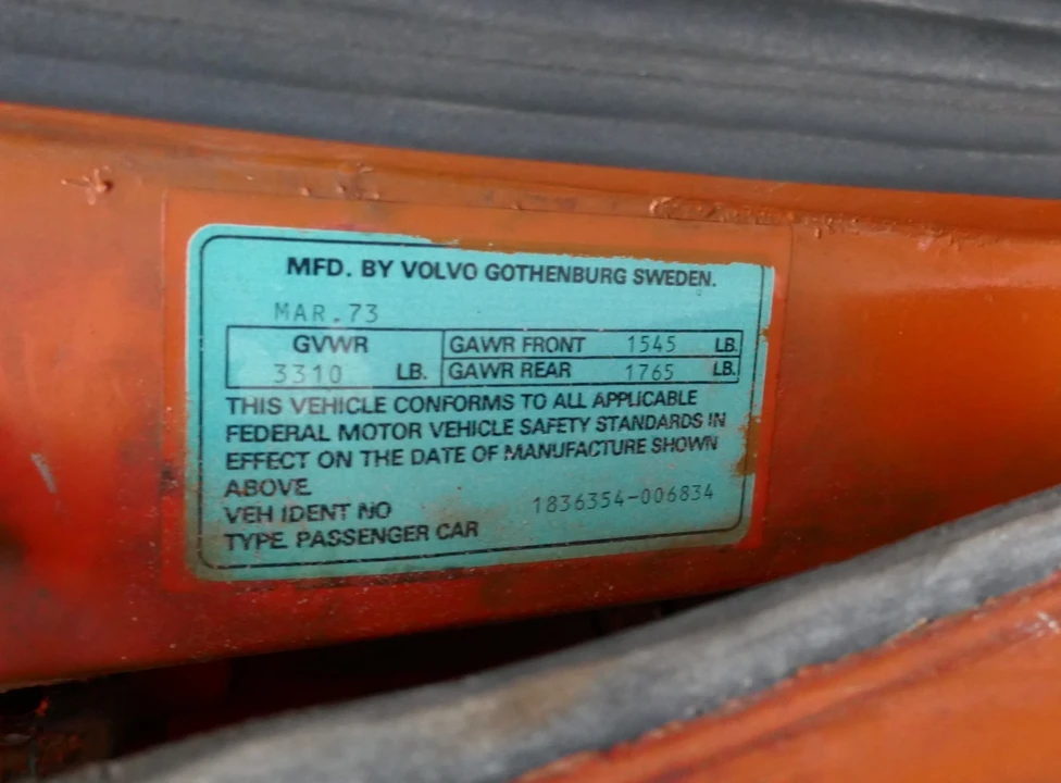 1973 Volvo 1800ES - Image 23 of 31