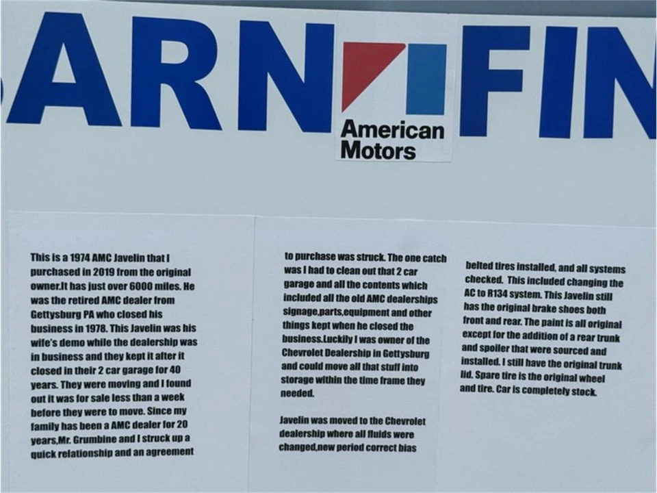 1974 AMC Javelin - Image 27 of 27
