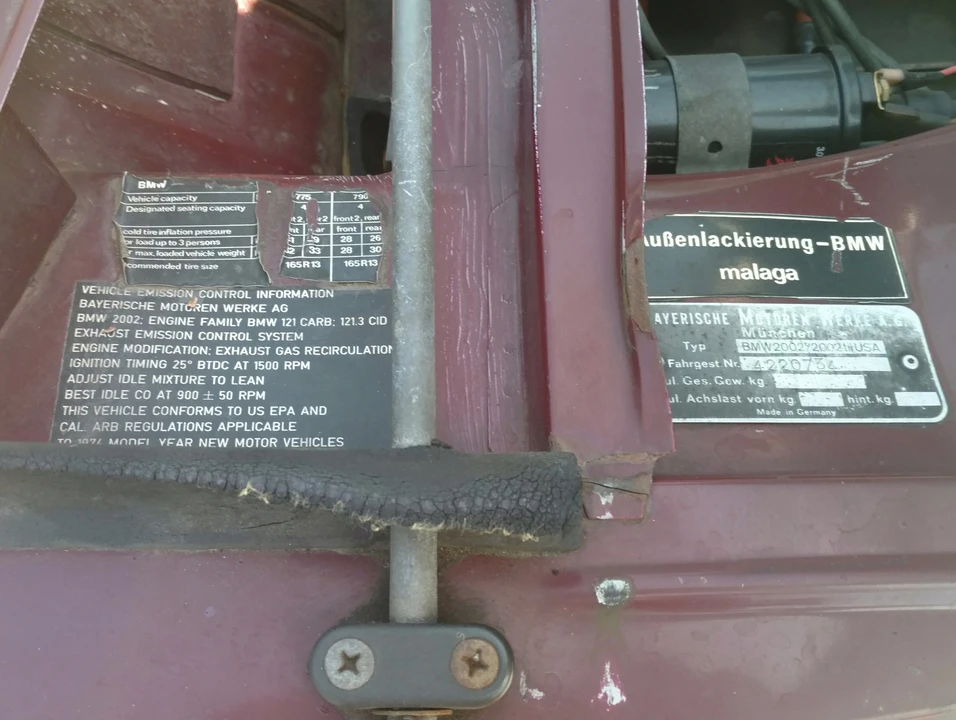 1974 BMW 2002 - Image 28 of 31
