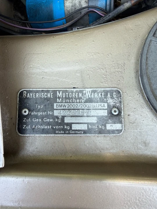1974 BMW 2002 - Image 16 of 16