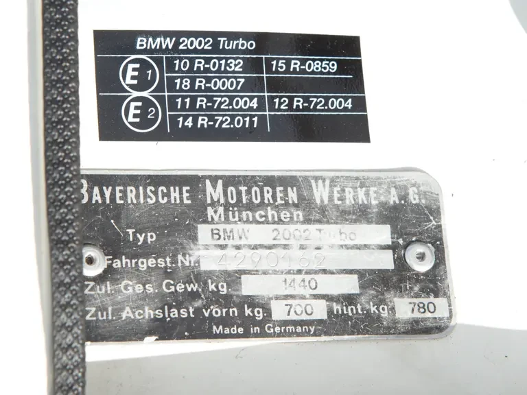 1974 BMW 2002 Turbo - Image 18 of 20