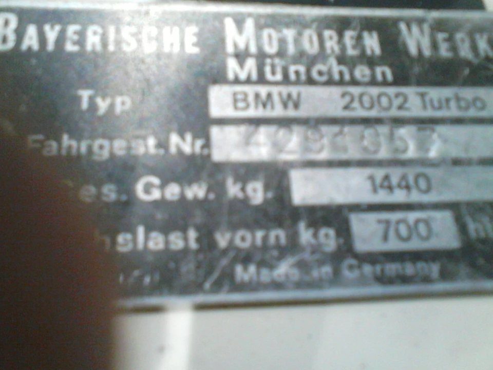1974 BMW 2002 Turbo - Image 2 of 14