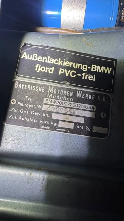 1974 BMW 2002 - Image 4 of 23