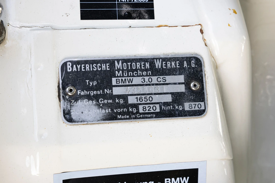 1974 BMW 3.0 CSL - Image 28 of 31