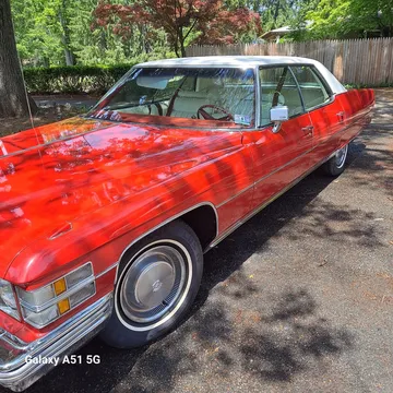 1974 Cadillac Sedan DeVille Custom Fins/Nose, Targa Roof, Dual Ex