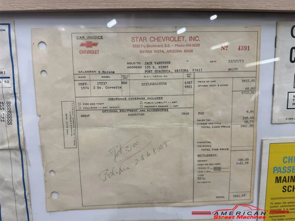 1974 Chevrolet Corvette C3 427 & 454 - Image 3 of 31