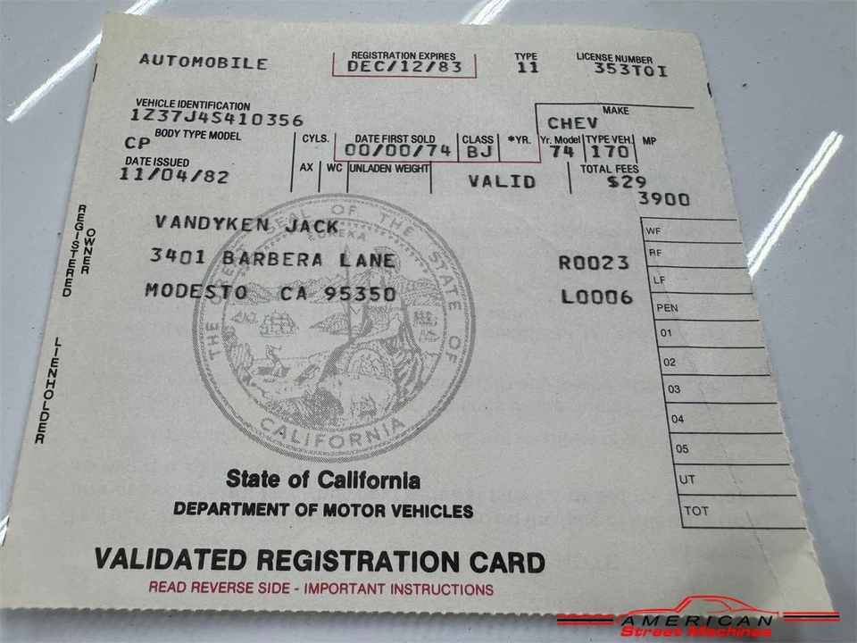1974 Chevrolet Corvette C3 427 & 454 - Image 13 of 31