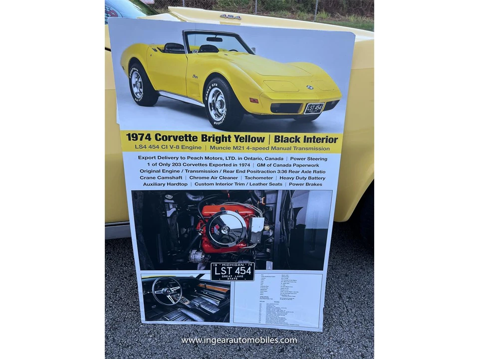 1974 Chevrolet Corvette C3 - Image 3 of 31